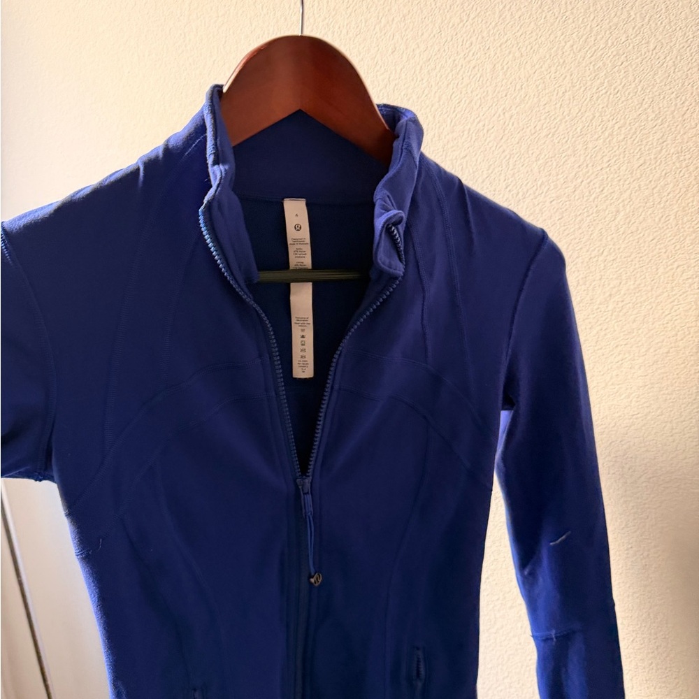 Lululemon Cobalt Blue Define Jacket